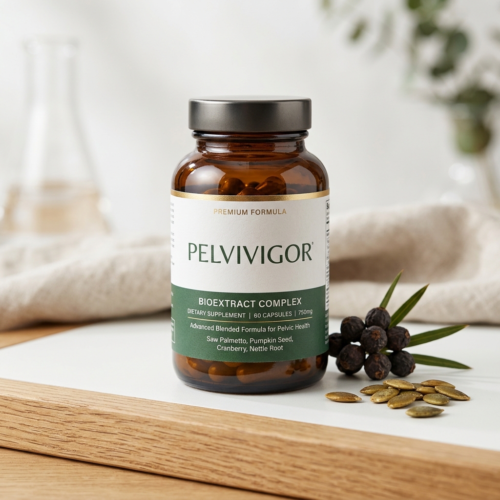 PelviVigor BioExtract Complex - Frasco con 60 cápsulas vegetales